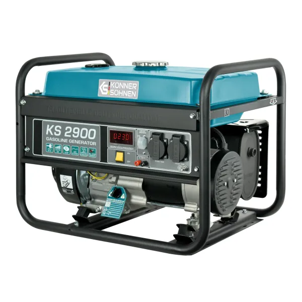Генератор бензиновий KS 2900 230В 2.9кВт ручний запуск 41.5кг Konner&Sohnen (KS2900) - Фото 2