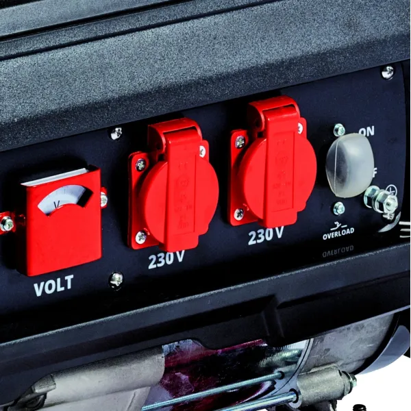 Генератор бензиновий TC-PG 35/E5 230В (1 фаза) 2.6/3.1кВт ручний старт AVR 41.2кг Einhell (4152551) - Фото 5