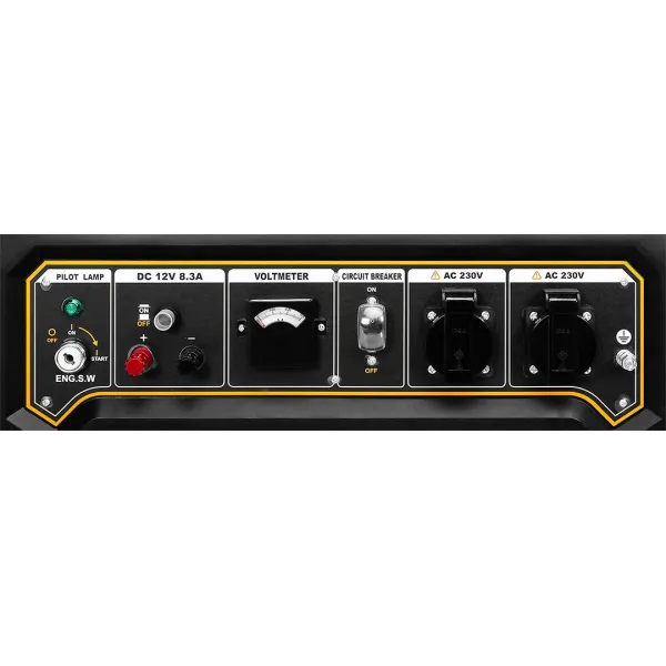 Генератор бензиновий 230В (1 фаза) 2.8/3кВт електростарт AVR 45кг Neo Tools (04-730) - Фото 16