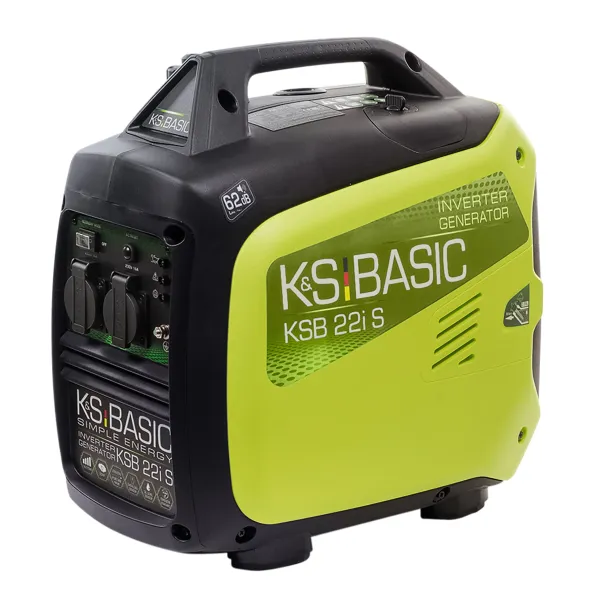 Генератор бензиновий інверторний KSB 22i S 230В 2.0кВт ручний запуск 15.6кг Konner&Sohnen (KSB22IS)