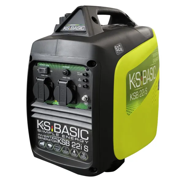 Генератор бензиновий інверторний KSB 22i S 230В 2.0кВт ручний запуск 15.6кг Konner&Sohnen (KSB22IS) - Фото 1