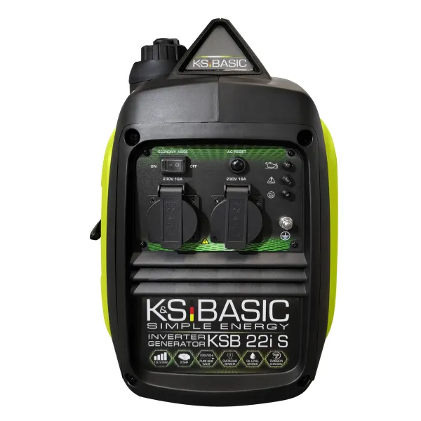 Генератор бензиновий інверторний KSB 22i S 230В 2.0кВт ручний запуск 15.6кг Konner&Sohnen (KSB22IS) - Фото 2