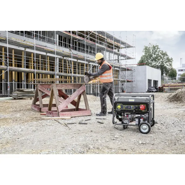 Генератор бензиновий PGG 8/3 380В (3 фази) електростарт 7/7.5кВт AVR 89.7кг Karcher (1.042-209.0) - Фото 3