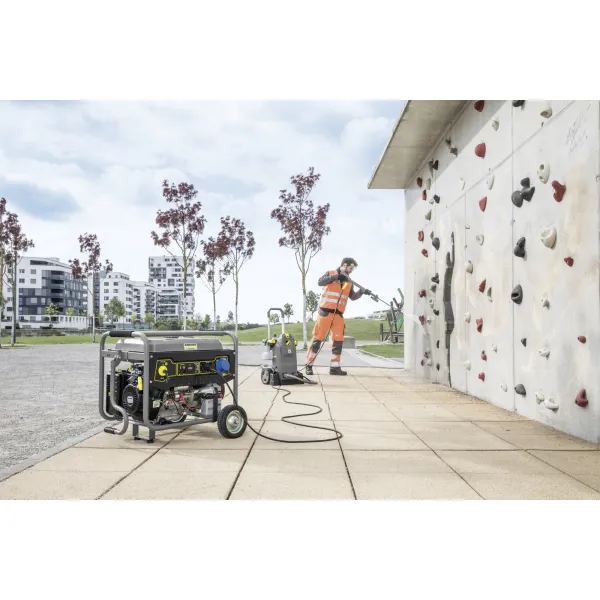 Генератор бензиновий PGG 8/3 380В (3 фази) електростарт 7/7.5кВт AVR 89.7кг Karcher (1.042-209.0) - Фото 4