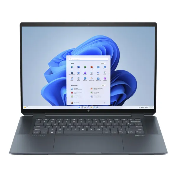 Ноутбук Spectre x360 16-aa0000ua 16" 2.8K OLED Touch, Intel U7-155H, 32GB, F2048GB, NVD4050-6, Win11, синий HP (AQ8J8EA)