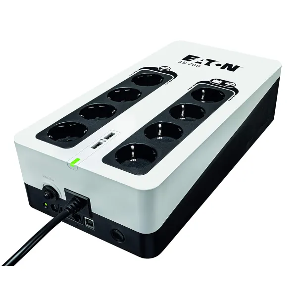 Источник бесперебойного питания 3S, 700VA/420W, LED, USB, 8xSchuko Eaton (3S700D)
