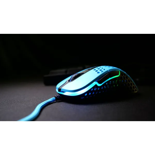 Мышь USB-A RGB M4 Miami Blue Xtrfy (XG-M4-RGB-BLUE) - Фото 1