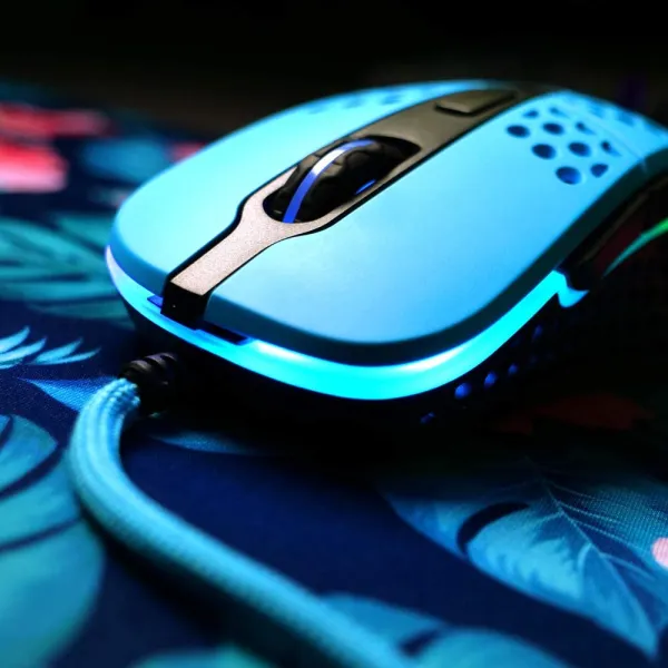 Мышь USB-A RGB M4 Miami Blue Xtrfy (XG-M4-RGB-BLUE) - Фото 2