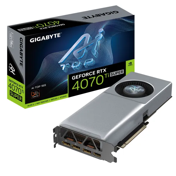 Видеокарта  GeForce RTX 4070 Ti SUPER 16GB GDDR6X AI TOP GIGABYTE (GV-N407TSAI_TOP-16GD) - Фото 10