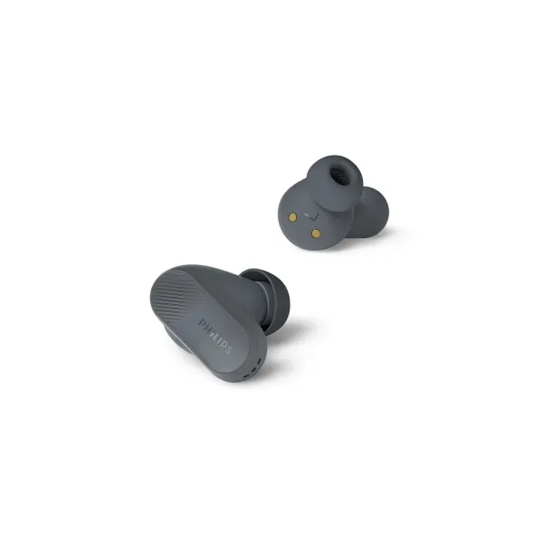Наушники беспроводные BT 5.3 TWS ANC IPX4 SBC LC3 Touch control Mic серые Philips (TAT3509GY/00) - Фото 2