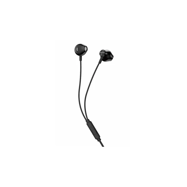 Наушники 3.5 mini-jack In-ear Mic чёрные Philips (TAUE101BK/00) - Фото 1