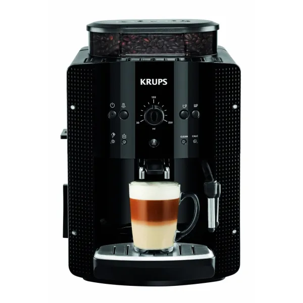 Кофемашина Essential Espresso 1.7л, зерно, ручной капучинатор, черный Krups (EA810870) - Фото 2