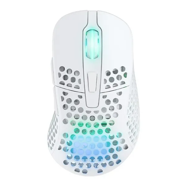 Мышь WL/USB-A RGB M4 белая Xtrfy (M4W-RGB-WHITE)