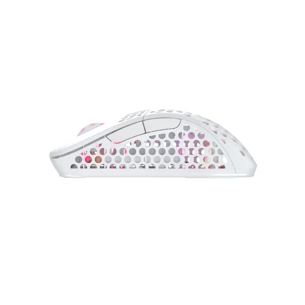 Мышь WL/USB-A RGB M4 белая Xtrfy (M4W-RGB-WHITE) - Фото 1