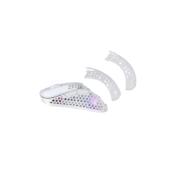 Мышь WL/USB-A RGB M4 белая Xtrfy (M4W-RGB-WHITE) - Фото 6