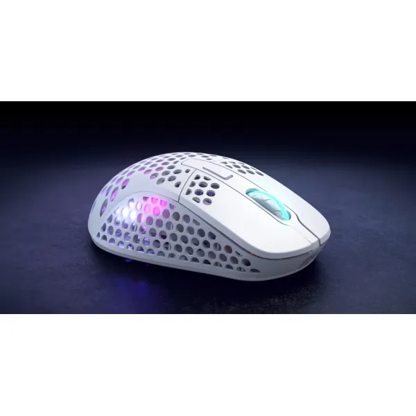 Мышь WL/USB-A RGB M4 белая Xtrfy (M4W-RGB-WHITE) - Фото 7