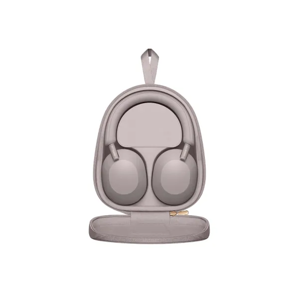 Наушники беспроводные BT 5.2 Over-ear ANC Hi-Res AAC LDAC Mic розовый Sony (WH1000XM5P.CE7) - Фото 9