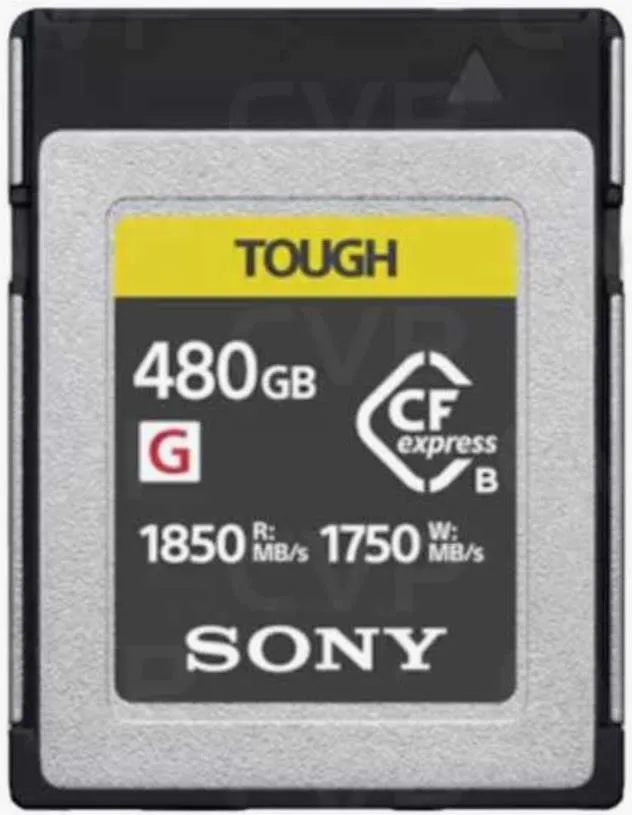 Карта памяти 480GB CFexpress Type B R1850/W1750MB/s Tough Sony (CEBG480T.CE7) - Фото 1