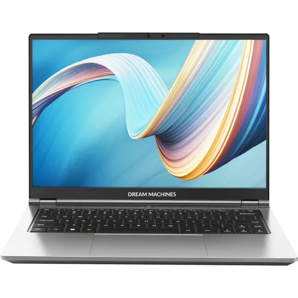 Ноутбук GX4MRXL-14 14QHD+ IPS, Intel U5-125H, 32GB, F1TB, UMA, DOS, серый Dream Machines (GX4MRXL-14UA21)