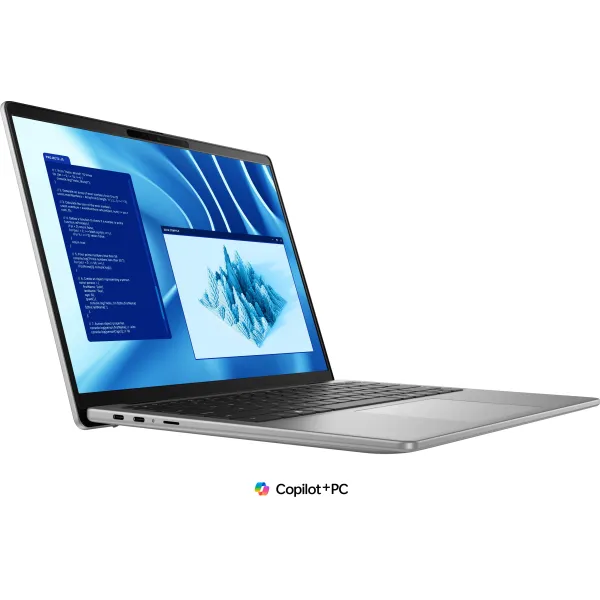 Ноутбук Latitude 7455 14" QHD+ IPS Touch, Snapdragon X Elite X1E-80-100, 16GB, F512GB, Qualcomm Adreno, Win11P, сірий Dell (N099L745513UA_W11P) - Фото 1