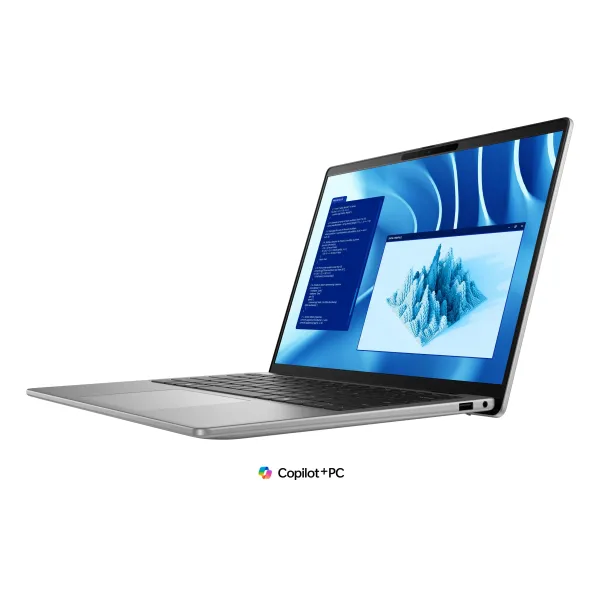 Ноутбук Latitude 7455 14" QHD+ IPS Touch, Snapdragon X Elite X1E-80-100, 16GB, F512GB, Qualcomm Adreno, Win11P, сірий Dell (N099L745513UA_W11P) - Фото 2