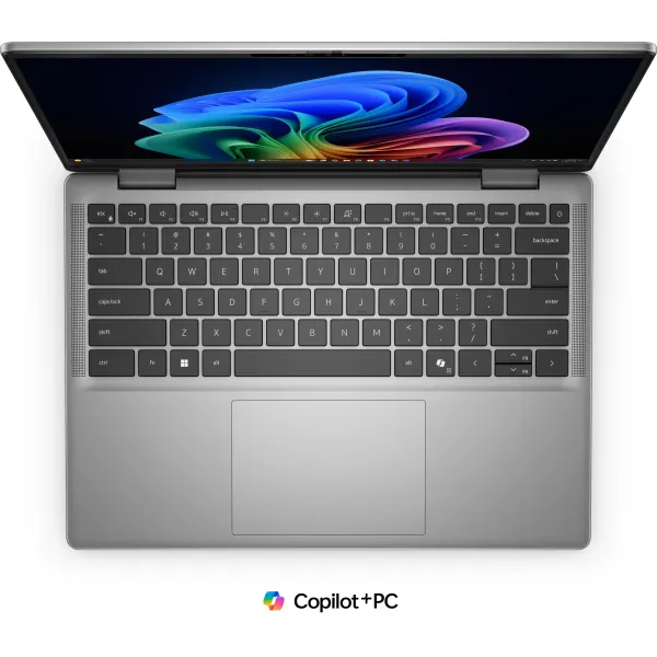 Ноутбук Latitude 7455 14" QHD+ IPS Touch, Snapdragon X Elite X1E-80-100, 16GB, F512GB, Qualcomm Adreno, Win11P, сірий Dell (N099L745513UA_W11P) - Фото 3