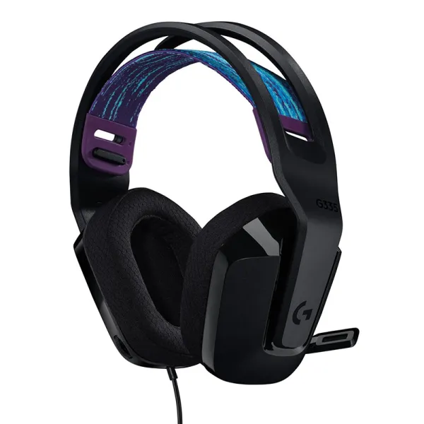 Гарнітура дротова ігрова G335, чорна Logitech (981-000978) - Фото 4