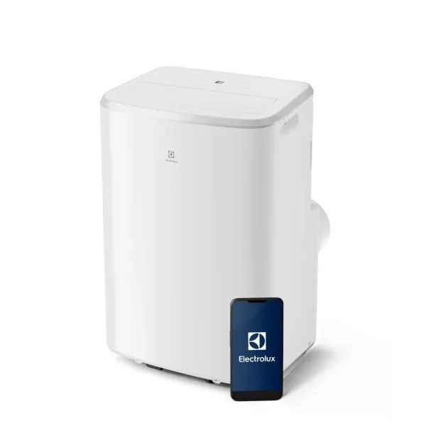 Кондиціонер мобільний Comfort 600 25м2 on/off 9000BTU 2.6кВт A/- Wi-Fi R290 білий Electrolux (EXP26U339CW)