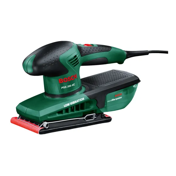 Шлифмашина вибрационная PSS 200 AC 200Вт платформа 93x230 24000кол·мин 1.6кг Bosch (0.603.340.100)