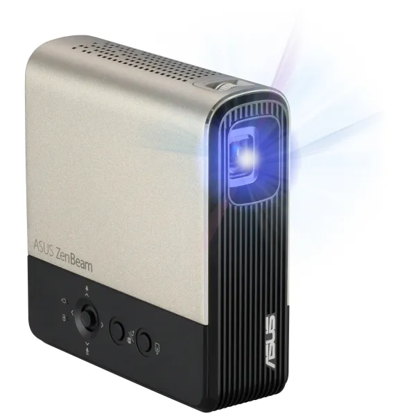 Проєктор портативний ZenBeam E2 WVGA, 300 lm, LED, 1.3, WiFi Asus (90LJ00H3-B01170) - Фото 3
