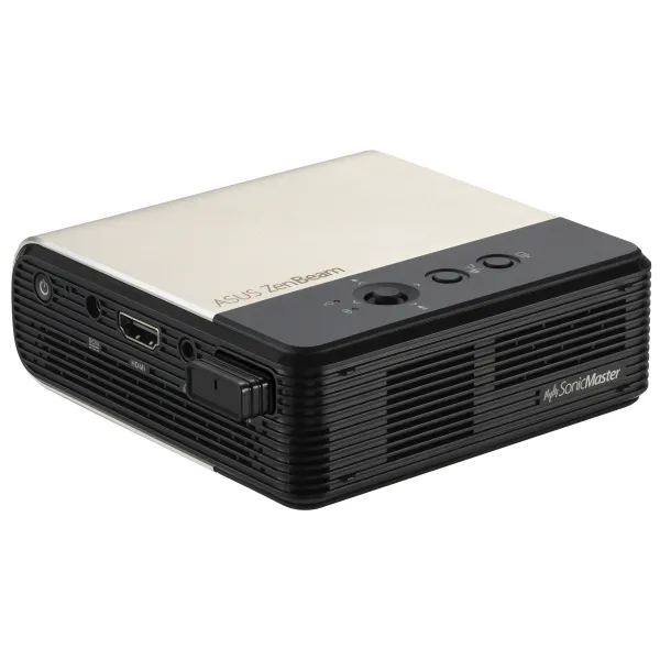 Проєктор портативний ZenBeam E2 WVGA, 300 lm, LED, 1.3, WiFi Asus (90LJ00H3-B01170) - Фото 6