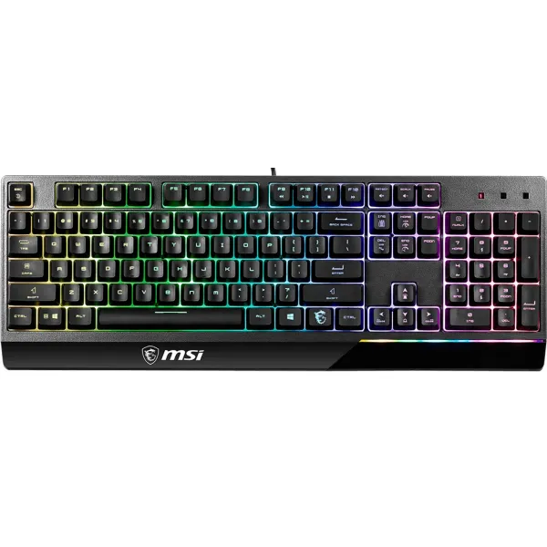Клавиатура проводная механическая Vigor GK30 UA, чёрная MSI (S11-04UA211-CLA)
