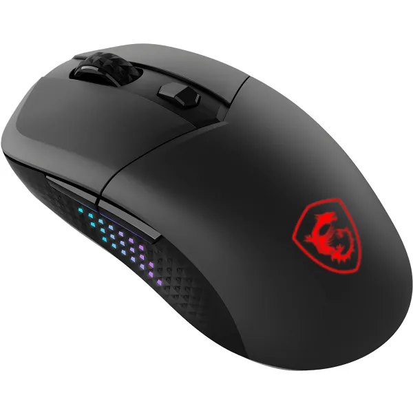 Миша беспроводная RGB Versa 300 Elite W чёрная MSI (S12-4301290-CLA) - Фото 4