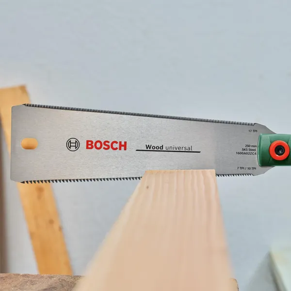 Ножівка по дереву Ryoba, 250мм, 17TPI, пластикове руків'я  Bosch (1.600.A02.ZB5) - Фото 2