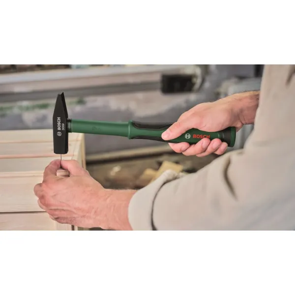 Молоток слесарный 300г 30см рукоять кловолокно Bosch (1.600.A03.2UW) - Фото 2
