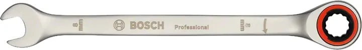 Ключи комбинированные  набор 10шт, 6-19мм Bosch (1.600.A02.AU0) - Фото 4