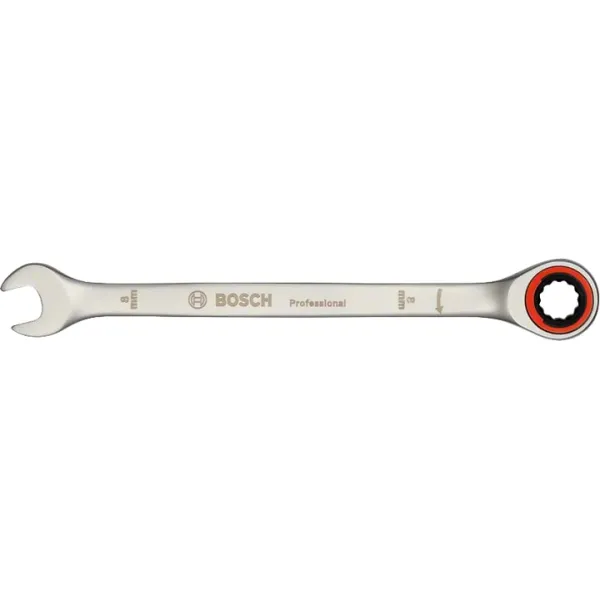 Ключи комбинированные  набор 10шт, 6-19мм Bosch (1.600.A02.AU0) - Фото 4