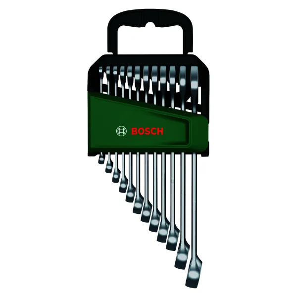 Ключи гаечные набор 12шт, комбинированные, 6-19мм, CrV Bosch (1.600.A02.Z9D)