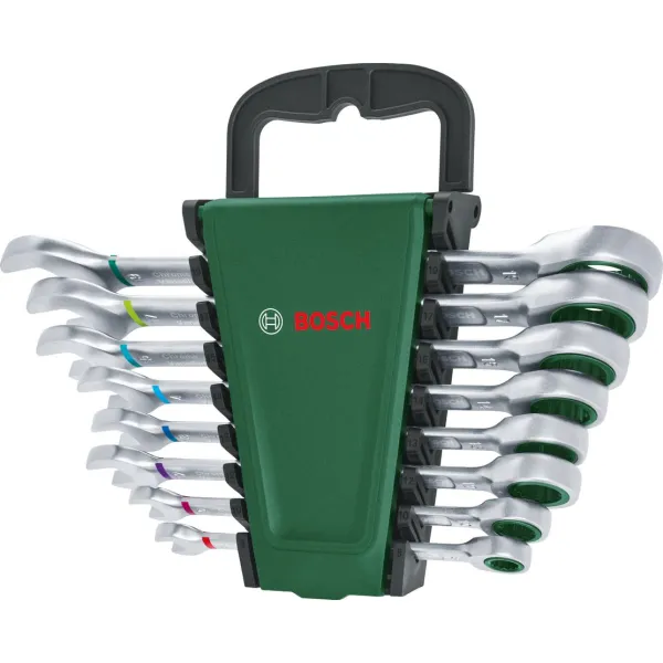 Ключи комбинированные набор 8шт, 6-19мм Bosch (1.600.A02.7PS)