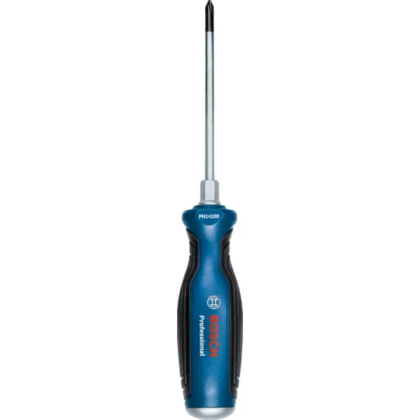 Викрутка хрестова, PH1x100мм Bosch (1.600.A01.TG2) - Фото 2