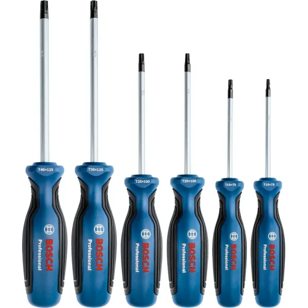 Викрутка набір 6шт, SL 4.5, 5.5, 6.5, PH1, PH2 Bosch (1.600.A01.6BF)