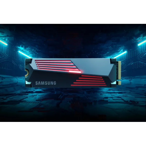 Накопичувач SSD M.2 1TB PCIe 4.0 990PRO + радіатор Samsung (MZ-V9P1T0CW) - Фото 1