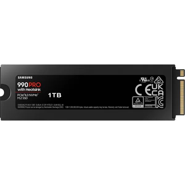 Накопичувач SSD M.2 1TB PCIe 4.0 990PRO + радіатор Samsung (MZ-V9P1T0CW) - Фото 5