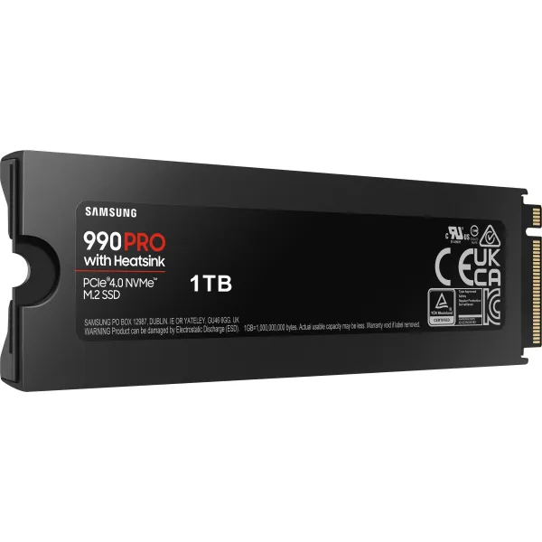Накопичувач SSD M.2 1TB PCIe 4.0 990PRO + радіатор Samsung (MZ-V9P1T0CW) - Фото 6