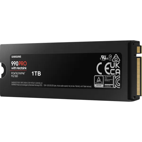 Накопичувач SSD M.2 1TB PCIe 4.0 990PRO + радіатор Samsung (MZ-V9P1T0CW) - Фото 7