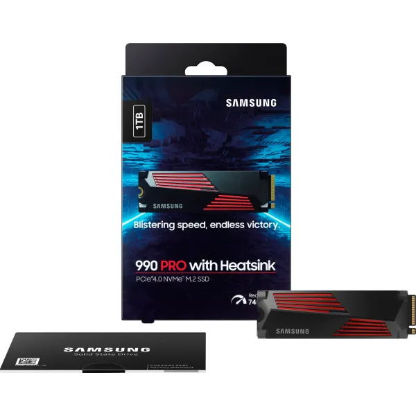 Накопичувач SSD M.2 1TB PCIe 4.0 990PRO + радіатор Samsung (MZ-V9P1T0CW) - Фото 8