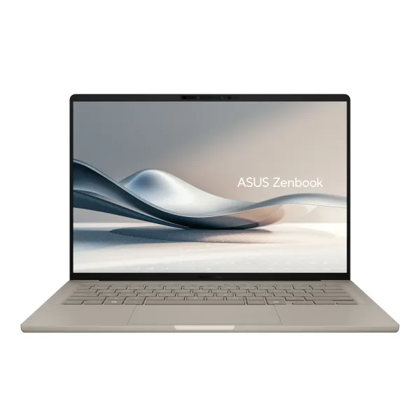 Ноутбук Zenbook A14 UX3407RA-QD906W 14" WUXGA OLED, Snapdragon X Elite X1E 78 100, 32GB, F1TB, UMA, Win11, Бежевый ASUS (90NB16G1-M000R0)