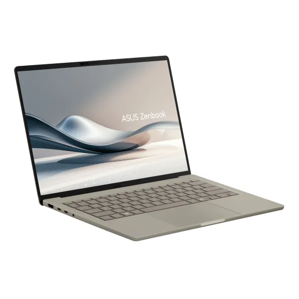 Ноутбук Zenbook A14 UX3407RA-QD906W 14" WUXGA OLED, Snapdragon X Elite X1E 78 100, 32GB, F1TB, UMA, Win11, Бежевый ASUS (90NB16G1-M000R0) - Фото 8