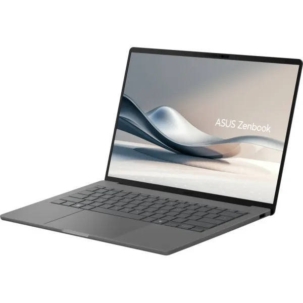 Ноутбук Zenbook A14 UX3407RA-QD010W 14" WUXGA OLED, Snapdragon X Elite X1E 78 100, 32GB, F1TB, UMA, Win11, Серый ASUS (90NB16G2-M000S0) - Фото 4