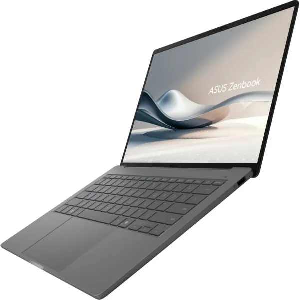 Ноутбук Zenbook A14 UX3407RA-QD010W 14" WUXGA OLED, Snapdragon X Elite X1E 78 100, 32GB, F1TB, UMA, Win11, Серый ASUS (90NB16G2-M000S0) - Фото 5